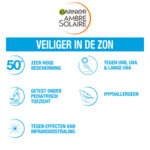 Garnier Ambre Solaire Sensitive Expert+ Kids Zonnebrandmelk SPF 50+ - 21.99 euro