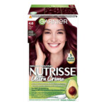 Garnier Nutrisse Ultra Crème Permanente Haarkleuring 4.6 Diep Rood Middenbruin