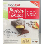 6x Modifast Protein Shape Reep Pure & Witte Chocolade - 34.75 euro
