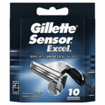 Gillette Scheermesjes Sensor Excel  10 stuks