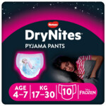 DryNites Absorberende Luierbroekjes Girl 4-7 jaar