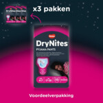 Huggies DryNites Absorberende Luierbroekjes Meisjes 4-7 jaar - 7.49 euro
