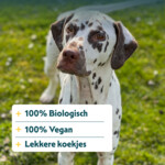 4x Yarrah Bio Hondenkoekjes Vegetarisch 500 gr
