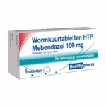 Healthypharm Wormkuur/mebendazol   6 tabletten