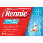 Rennie Pepermunt   96 tabletten
