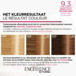 L'Oréal Excellence Crème Permanente Crèmekleuring 9.3 Zeer Licht Goudblond - 19.99 euro