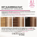 3x L'Oréal Excellence Crème Permanente Crèmekleuring 8.1 Licht Asblond - 46.29 euro