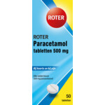 Roter Paracetamol 500 mg   50 tabletten