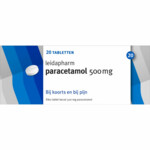 Leidapharm Paracetamol 500 mg  20 tabletten