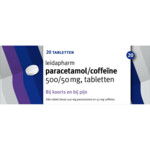 Leidapharm Paracetamol / Coffeine 500 mg / 50 mg  20 tabletten