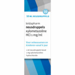 Leidapharm Neusdruppels Xylometazoline HCl 0.1% - 2.89 euro