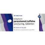 Leidapharm Paracetamol / Coffeine 500 mg / 50 mg  50 tabletten