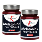 3x Lucovitaal Melatonine 100mcg DUO Pack - 15.58 euro