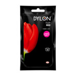 Plein 4x Dylon Textielverf - Handwas Tulip Red aanbieding