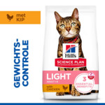 Hill's Science Plan Kattenvoer Adult Light Kip 1,5 kg
