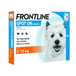 Frontline Spot On Anti Vlooien en Teken Druppels Hond tot 10 kg