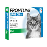 Frontline Spot On Anti Vlooien en Teken Druppels Kat vanaf 1 kg  4 pipetten