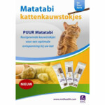 10x PUUR Matatabi Kauwstokjes - 25.79 euro