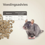 4x Beaphar Care+ Rat 1,5 kg