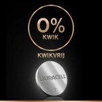Duracell Knoopcelbatterij 2450 - 3.99 euro