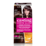 Plein L'Oréal Casting Crème Gloss Haarkleuring 412 Iced Cacao - Midden As Parelmoer aanbieding