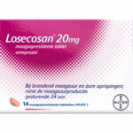 Losecosan Bij Brandend Maagzuur 20 mg   14 tabletten