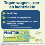 Primatour bij Reisziekte - 5.99 euro
