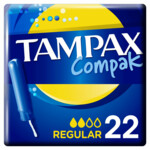 Tampax Tampons Compak Regular