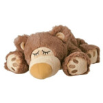 Warmies Warmteknuffel Slapende Beer Bruin - 23.75 euro