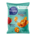 4x WeCare Everyday Chips Paprika  1 x 25 gr