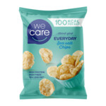 8x WeCare Everyday Chips Zeezout  25 gr