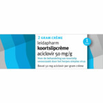 Leidapharm Koortslipcrème Aciclovir 50 mg/g