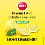 Roter Vitamine C 70mg Suikervrij - 9.89 euro