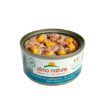 24x Almo Nature HFC Natural Kattenvoer Nat Blikje Tonijn & Kip & Kaas 70 gr