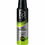 6x Fa Men Deodorant Spray Sport Energy Boost  150 ml