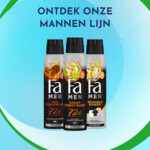6x Fa Men Deodorant Spray Sport Energy Boost - 12.4 euro