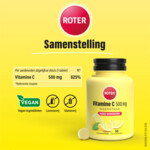 Roter Vitamine C Hooggedoseerd 500mg Citroen - 10.35 euro