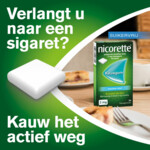 Nicorette Suikervrij Kauwgom Menthol Mint 2 mg - 25.95 euro