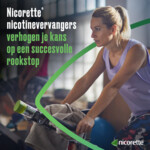 Nicorette Suikervrij Kauwgom Menthol Mint 4mg - 8.99 euro