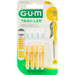 GUM Trav-Ler Ragers Geel 1.3mm