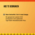 Tijgerbalsem Neck & Shoulder Rub - 9.85 euro