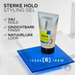 3x L'Oréal Studio Line Invisi Fix 24H Clear & Clean Gel Strong - 20.28 euro