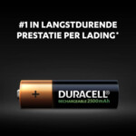 Duracell Oplaadbare Batterijen AA - 20.39 euro