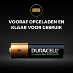Duracell Oplaadbare Batterijen AA - 20.39 euro