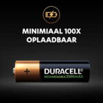 Duracell Oplaadbare Batterijen AA - 20.39 euro