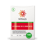 Vitals Vitamine B12 2000mcg  100 zuigtabletten
