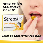 Strepsils Zuigtabletten Citroen & Honing - 8.75 euro