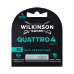 Wilkinson Scheermesjes Quattro Titanium Sensitive - 9.25 euro