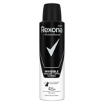 Rexona Men Deodorant Spray Motion Sense Invisible Black & White