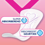 15x Libresse Regular Inlegkruisjes Deo Fresh - 34.99 euro
